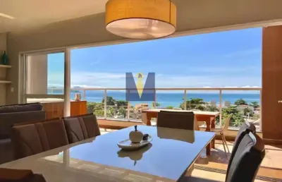 Cobertura com vista mar à venda na praia das toninhas em ubatuba/sp.