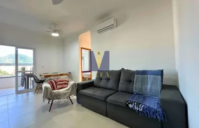 Apartamento mobiliado com varanda gourmet vista mar toninhas