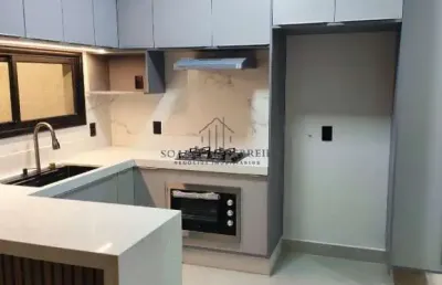 Casa térrea no condomínio gran reserve, 3 dormitórios,1 suíte com closet, área gourmet com churraqueira, 3 vagas, e planejados indaiatuba-sp