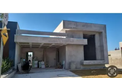 Casa térrea com 198mt² a/c em condomínio fechado em indaiatuba sp