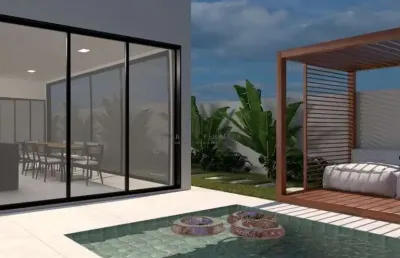 Casa de luxo em condomínio: 3 quartos, 3 suítes, 2 salas, 5 banheiros, 2 vagas, 194,52m² - indaiatuba-sp, residencial milano.