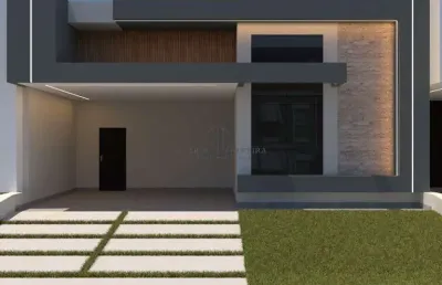 Casa de luxo em condomínio no jardins di roma, indaiatuba-sp: 3 quartos, 3 suítes, 2 salas, 5 banheiros, 2 vagas de garagem, 190m².