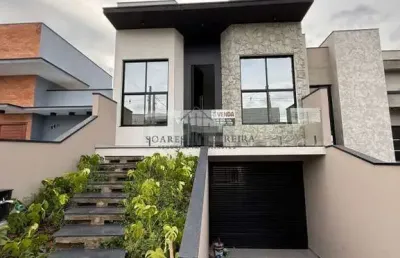 Casa de luxo à venda em condomínio exclusivo em indaiatuba-sp: 4 quartos, 2 suítes, 2 salas, 2 vagas de garagem, 189m².