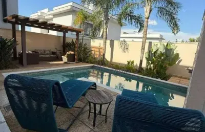 Linda e aconchegante residência em condomínio de alto padrão à venda em indaiatuba-sp
