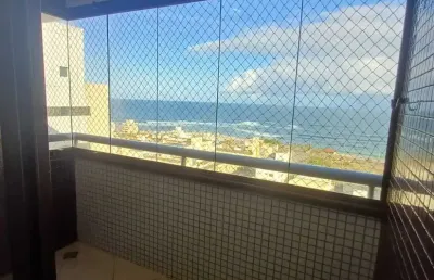 Apartamento para locação em salvador, pituba, vista para o mar, 2 quartos, 2 vagas.