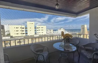 Apartamento á venda, salvador/ba, pituba, 04 quartos com varanda e vista para o mar
