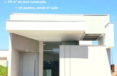 Casa com 3 quartos e suíte no condomínio horto florestal
