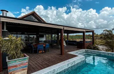 Casa em condomínio fechado com 4 quartos à venda no Imbassai, Mata de São João 