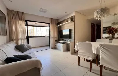 Excelente apartamento 85m2 | 03 quartos | pituba | uma suíte