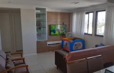 Linda cobertura vista mar com 3 quartos sendo 1 suíte no costa azul