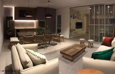 Apartamento para venda em uberlândia, martins, 4 dormitórios, 4 suítes, 5 banheiros, 3 vagas