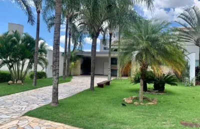 Casa para venda em uberlândia, jardim karaiba, 4 dormitórios, 4 suítes, 6 banheiros, 4 vagas