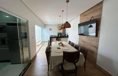 Casa para venda em uberlândia, jardim américa, 3 dormitórios, 2 suítes, 3 banheiros, 2 vagas