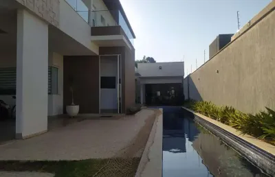 Casa para venda em uberlândia, jardim karaiba, 4 dormitórios, 4 suítes, 5 banheiros, 4 vagas