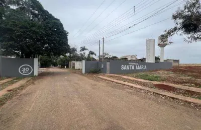 Chácara à venda em maringá, condomínio santa maria, com 1 quarto, com 1000 m²