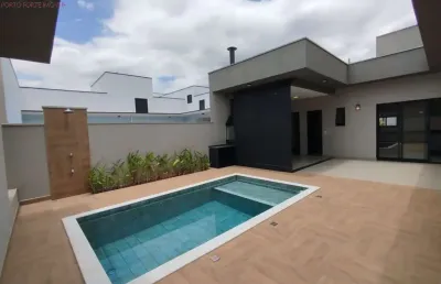 Luxuosa casa à venda em indaiatuba-sp, condomínio laguna 3 quartos, 3 suítes, 2 salas, 5 banheiros, 2 vagas, 184m².