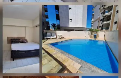 Locação definitiva ocian 100 metros da praia lazer completo