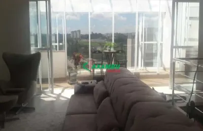 Apartamento cobertura duplex 187 m² a/c a venda resort de santa ângela jundiaí sp