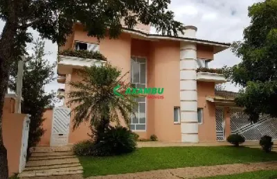 Casa a venda condomínio em atibaia,  com 06 suítes.