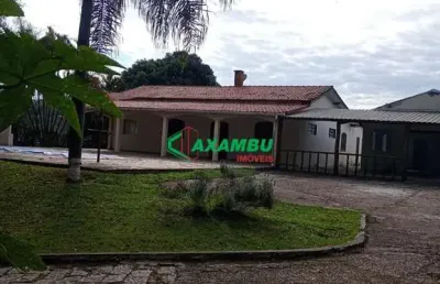 Chácara  para locação bairro caxambu - 4 quartos, 2 salas, 2 banheiros - 250m² de área