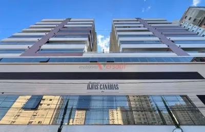 Apartamento 02 suítes finamente mobiliado, meia praia, itapema - sc