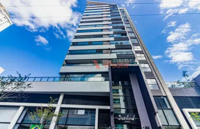 Apartamento 2 suítes sendo 1 com closet mobiliado , meia praia, itapema - sc