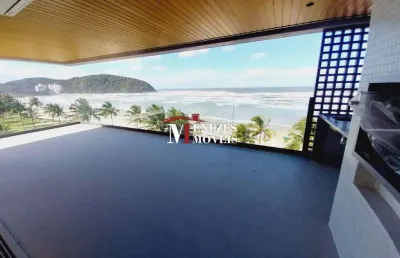 Apartamento frontal ao mar - riviera de são lourenço -ref. 2012