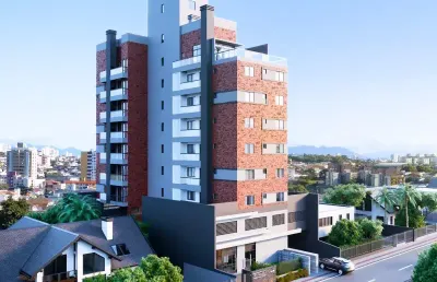 Apartamento giardino com 03 suítes no full house américa em joinville!