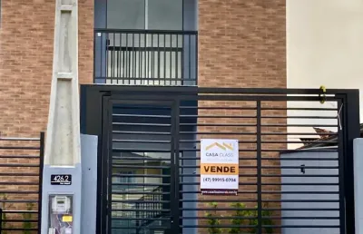 Sobrado geminado novo no bairro costa e silva em joinville!
