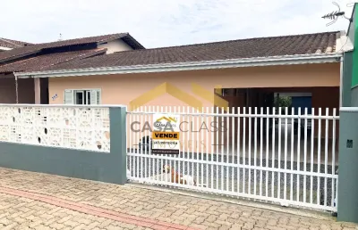 Ótima casa plana com suíte no bairro vila nova em joinville!