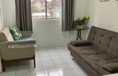 Ótimo apartamento à venda no centro com 1 quarto - mobiliado