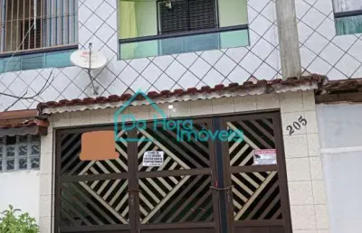 Casa com 2 quartos à venda no solemar, praia grande  por r$ 270.000