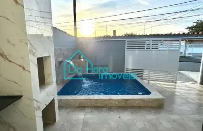 Casa com 3 quartos à venda no parque balneário comodoro, mongaguá  por r$ 500.000