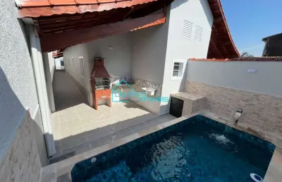Casa com 3 quartos à venda no balneário plataforma, mongaguá , 94 m2 por r$ 385.000
