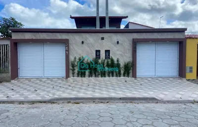 Casa com 2 quartos à venda no jardim marabá, mongaguá , 80 m2 por r$ 398.900