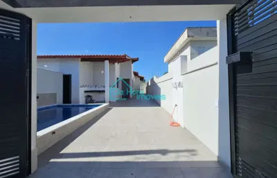 Casa com 3 quartos à venda no bopiranga, itanhaém , 75 m2 por r$ 474.900