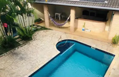 Condomínio aruã - casa à venda no condomínio aruã - 3 suítes, piscina e sauna em mogi das cruzes
