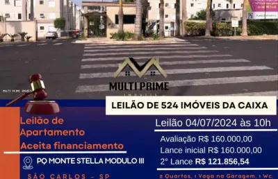 Apartamento para venda em são carlos, residencial monsenhor romeu tortorelli, 2 dormitórios, 1 banheiro, 1 vaga