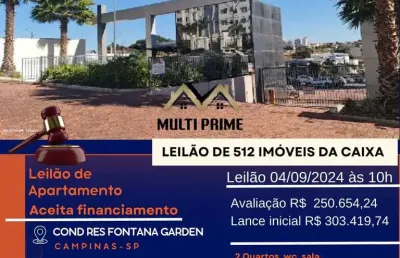 Apartamento para venda em campinas, fundação da casa popular, 2 dormitórios, 1 banheiro, 1 vaga