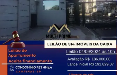Apartamento para venda em campinas, parque universitario de viracopos, 2 dormitórios, 1 banheiro, 1 vaga
