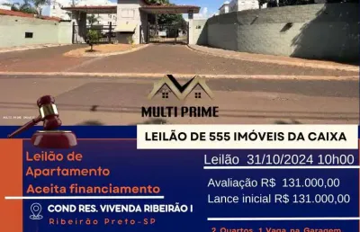 Apartamento para venda em ribeirão preto, ipiranga, 2 dormitórios, 1 banheiro, 1 vaga