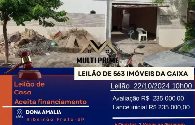 Casa para venda em ribeirão preto, jardim maria casagrande lopes (dona amália), 4 dormitórios, 3 banheiros, 2 vagas
