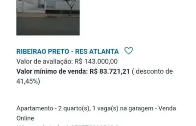 Apartamento para venda em ribeirão preto, jardim zara, 2 dormitórios, 1 banheiro, 1 vaga