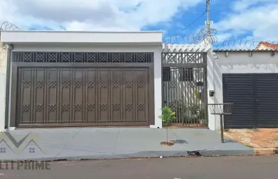 Casa para venda em ribeirão preto, vila tibério, 3 dormitórios, 1 suíte, 1 banheiro, 3 vagas