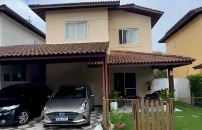 Casa duplex 4 quartos em vilas do atlântico em cond. fechado - 3 suites - 2 vagas