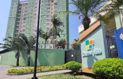 Apartamento com 2 dormitórios/ 1 suíte para alugar, por r$ 2.813,84/mês+ taxas-condominio residencial dolce vitta - arujá/sp