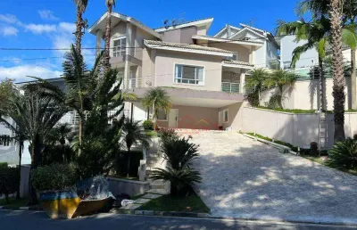 Casa com 4 dormitórios à venda, 500 m² por r$ 3.000.000,00 - condomínio arujá 5 - arujá/sp