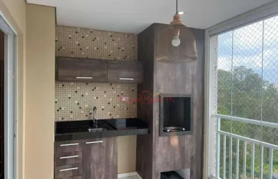 Apartamento com 3 dormitórios à venda, 85 m² por r$ 900.000,00 - jordanópolis - arujá/sp