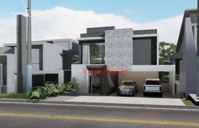 Casa com 4 dormitórios, 480 m² - venda por r$ 4.500.000 ou aluguel por r$ 28.000/mês - condomínio arujá 5 - arujá/sp