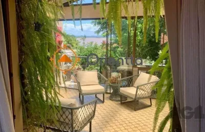 Casa em condomínio 3 dormitórios para alugar vila assunção porto alegre/rs
